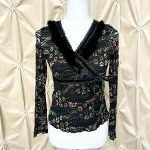 Y2K Gracia Fashion Lace Blouse